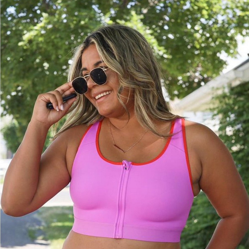 Fabletics front zip bra - Picture 4 of 9